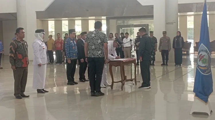 Bupati Riza Lantik 114 ASN Pejabat Eselon III dan IV