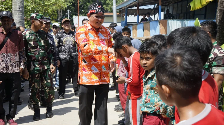 Masyarakat Pulau Buku Limau Sambut Positif Kunjungan Pemkab Beltim