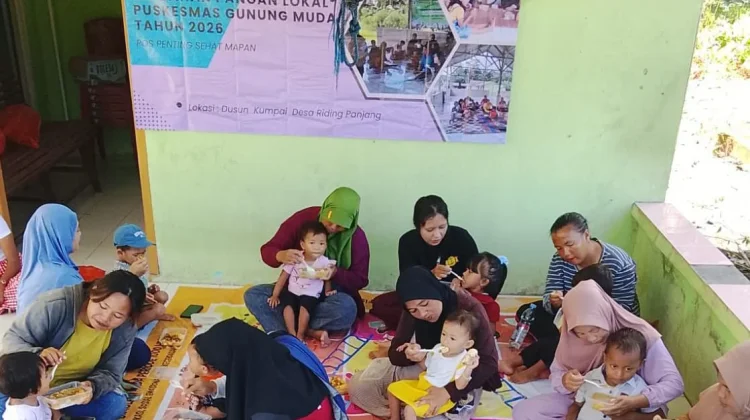 Pos Penting Sehat Mapan Berhasil Tekan Angka Stunting Wilayah Gunung Muda
