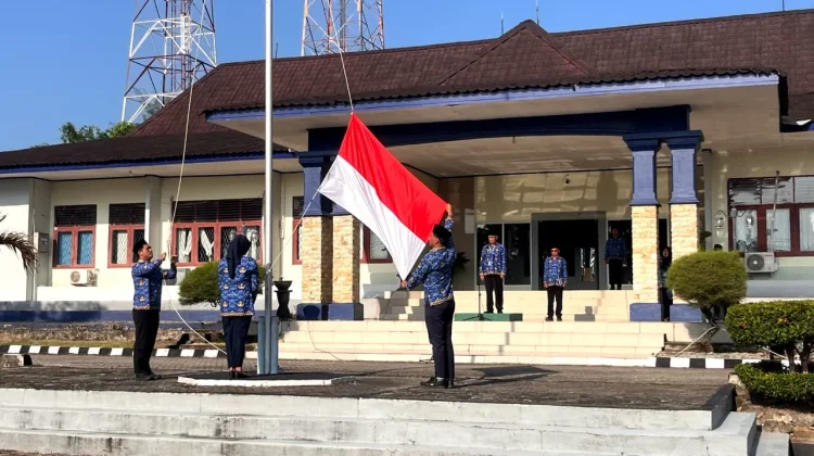 RRI Sungailiat Gelar Upacara Harlah Pancasila 2026