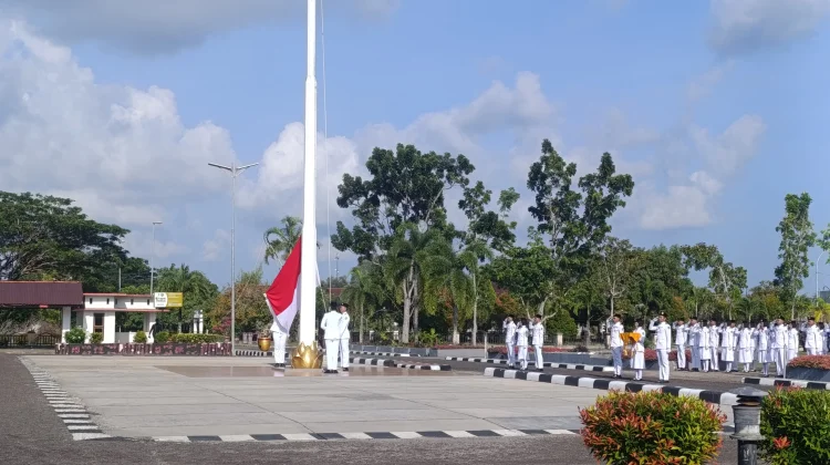 Pemkab Beltim Gelar Upacara Peringatan Harlah Pancasila