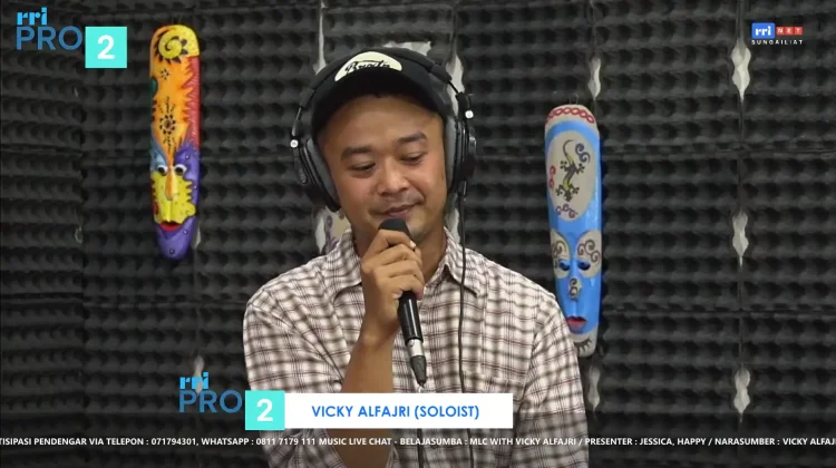 Penyanyi Solo Babel Vicky Alfajri Bagikan Cara Mencipta Lirik Lagu