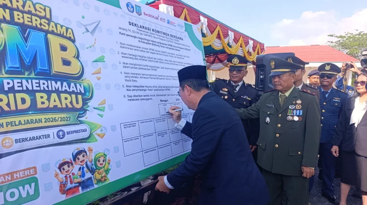 Launching SPMB 2026, Bupati Beltim Tekankan Integritas dan Transparansi