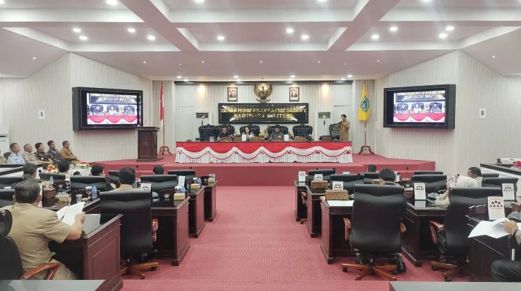 DPRD Belitung Gelar Paripurna: Sampaikan Laporan Hasil Reses 2026