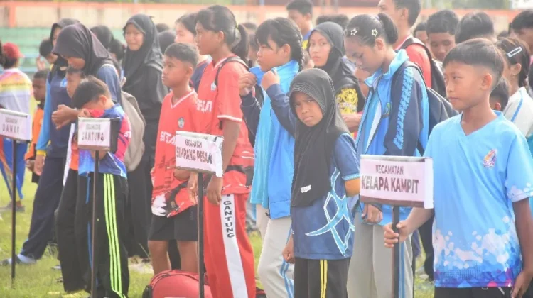 Sebanyak 178 Atlet Pelajar Ikut O2SN Kabupaten Belitung Timur