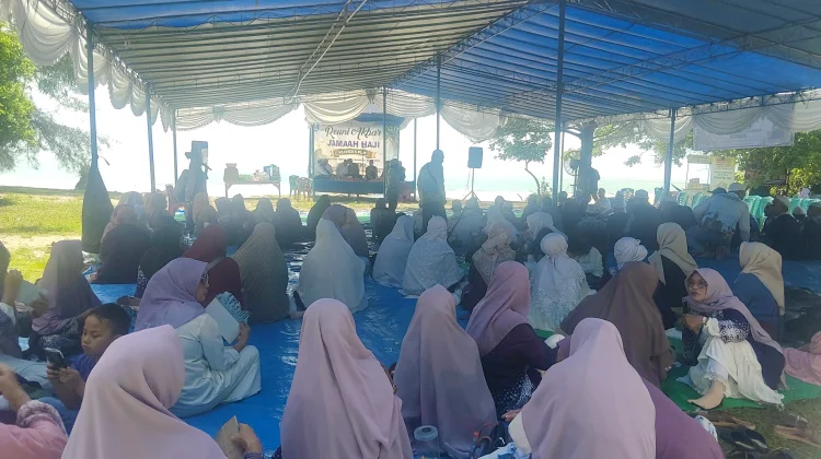 Jemaah Haji Kloter 5 PLM Babel 2024 Reuni Akbar di Matras Sungailiat