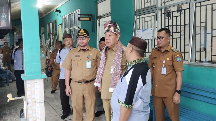 Gubernur Babel Tinjau SMK Yaperbel 2, Tekankan Dukungan untuk Sekolah Swasta