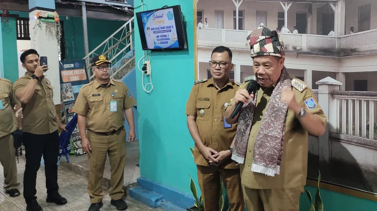 SMK Yaperbel 2 Bangga Dapat Kunjungan Gubernur Babel