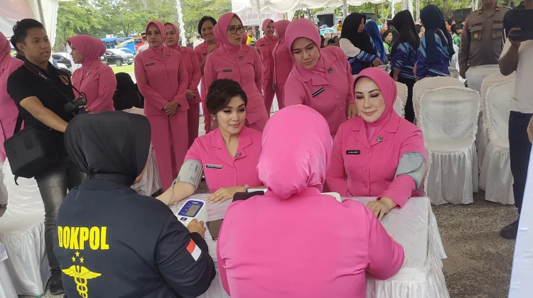 Hari Bhayangkara ke-80, Polda Babel Gelar Bakti Sosial di Belitung