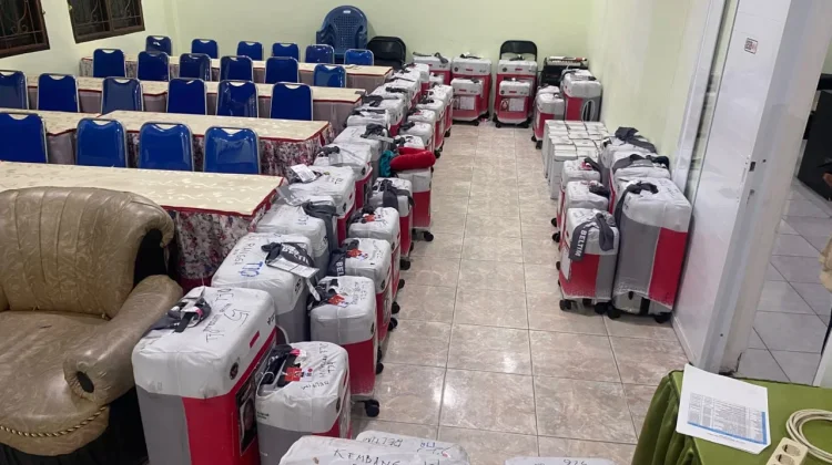 Barang 22 Jemaah Haji Beltim Sudah Disalurkan
