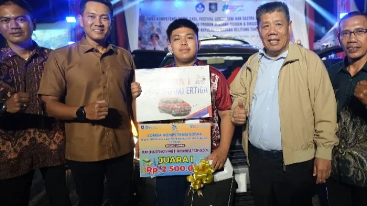 Evan Raih Mobil, Siap ke LKS Nasional