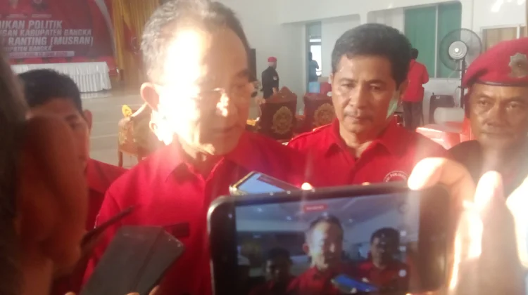 DPC PDI-P Bangka Kukuhkan Pengurus Ranting