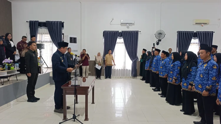 Bupati Beltim Lantik 53 Kepala Sekolah dan Pejabat Fungsional