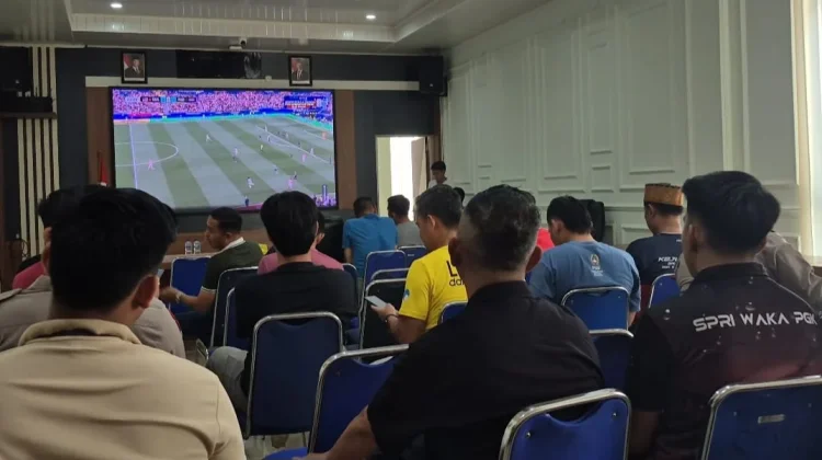 Polresta Pangkalpinang Manfaatkan Nobar Pildun, untuk Edukasi Kamtibmas