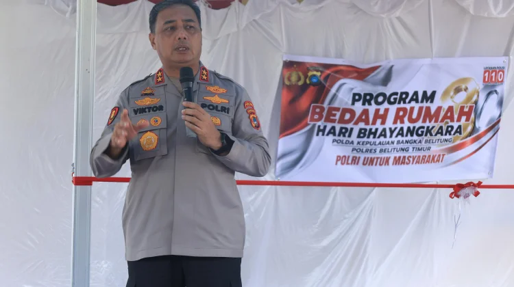 Kapolda Babel Ajak Warga Belitung Timur Manfaatkan Layanan Call Center 110