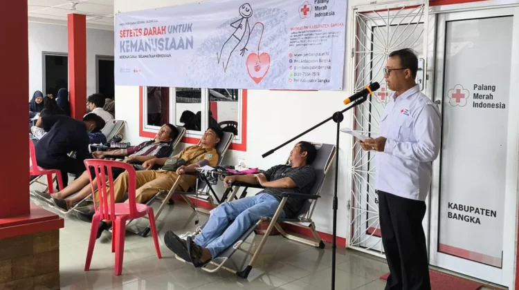 PMI Bangka Genjot Stok Darah guna Penuhi Kebutuhan