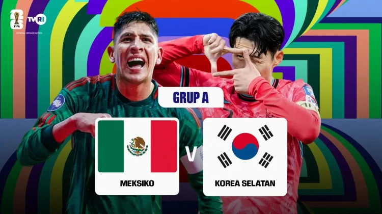 Jadwal Piala Dunia Jumat 19 Juni 2026, Meksiko vs Korea