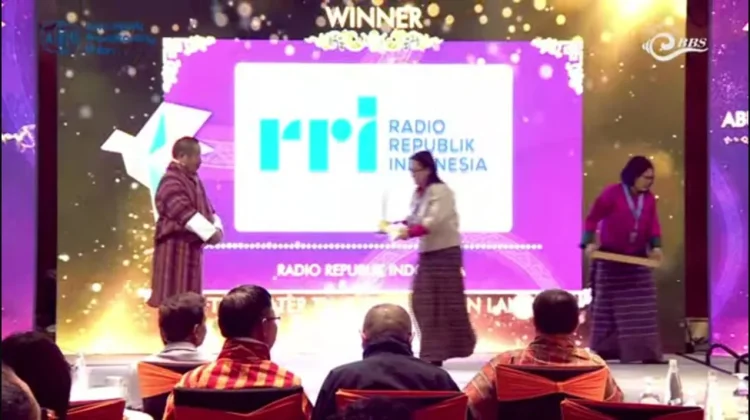 RRI Sungailiat Raih Penghargaan Internasional ABU T4P Media Awards