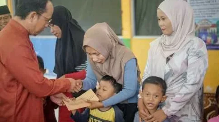 Program WAR 13 T, Pemkab Bateng Bantu Peralatan Sekolah Calon Murid PAUD