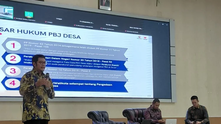 LKPP Perkuat Kapasitas Pengadaan Barang dan Jasa Tingkat Desa di Beltim