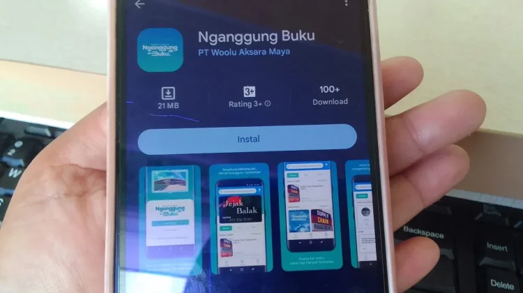Aplikasi "Nganggung Buku" Dorong Warga Tingkatkan Minat Baca
