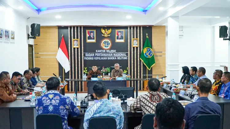 Ossy Dermawan Minta BPN Babel Tingkatkan Profesionalisme dan Kepercayaan Publik