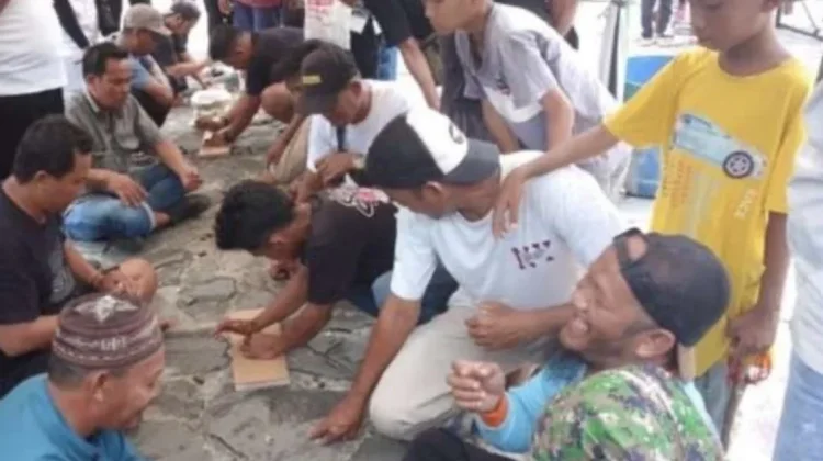 Lestarikan Mangkak Igik Karet, Permainan Tradisional Khas Bangka