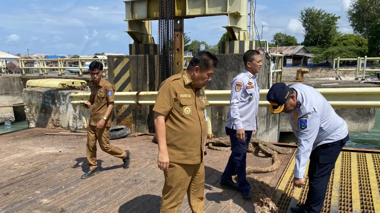 Sidak ke Pelabuhan Sadai, Gubernur Babel Pastikan Tetap Beroperasi