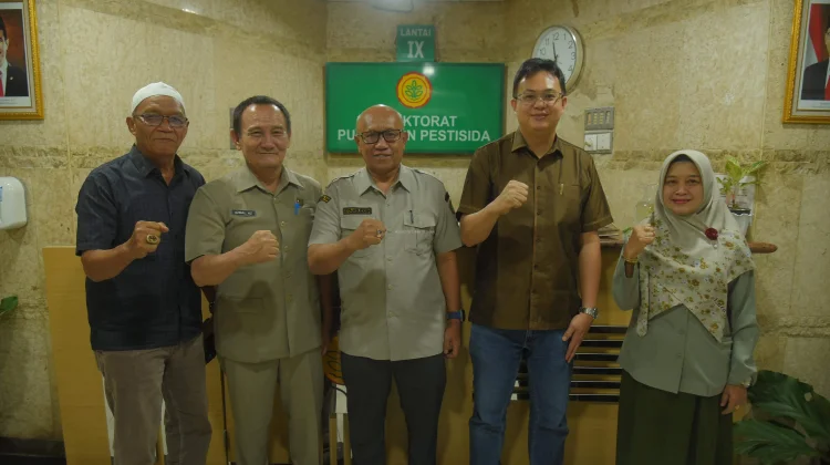 Sambangi Kementerian Pertanian, Pemkab Babar Minta Tambahan Kuota Pupuk
