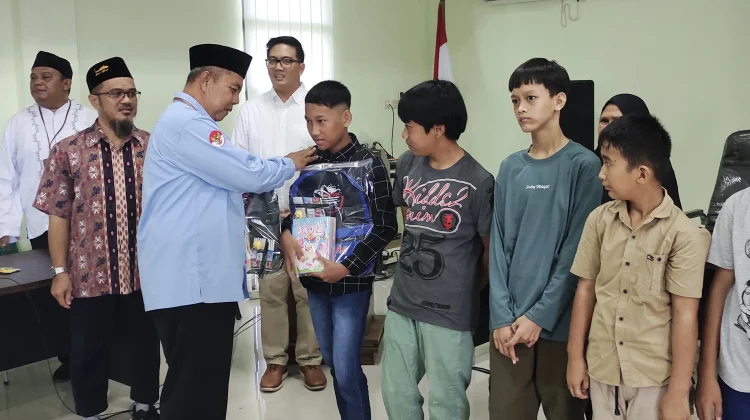 Lebaran Yatim Kemenag Belitung Jangkau 169 Penerima Manfaat