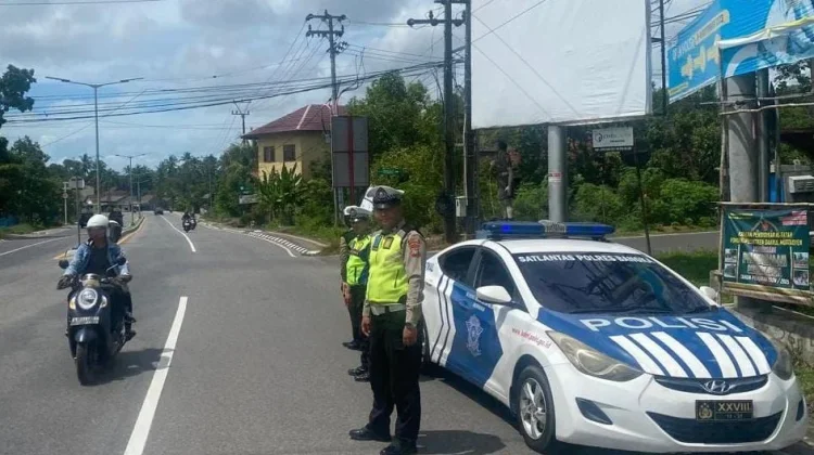 Satlantas Polres Bangka Catat Puluhan Titik Rawan Kecelakaan