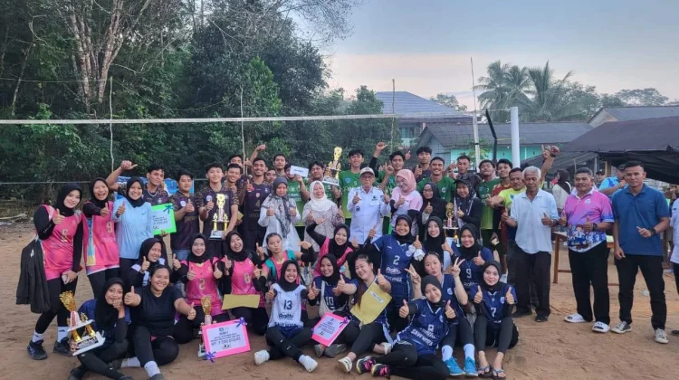 Kejuaraan Bola Voli Pemuda Cup III 2026 Simpang Teritip Berakhir