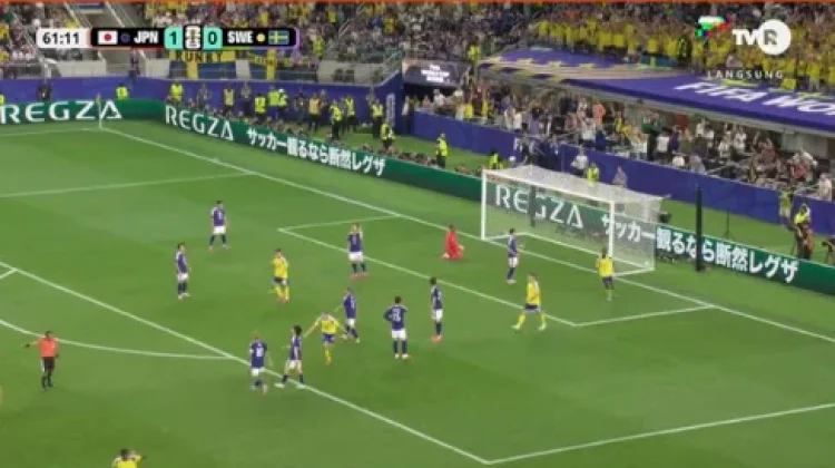 Imbang 1-1, Jepang dan Swedia Lolos 32 besar Grup F