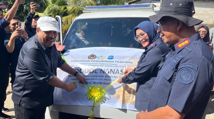 Dodol Nanas Lapas Pangkalpinang, Resmi Meluncur ke Bandung