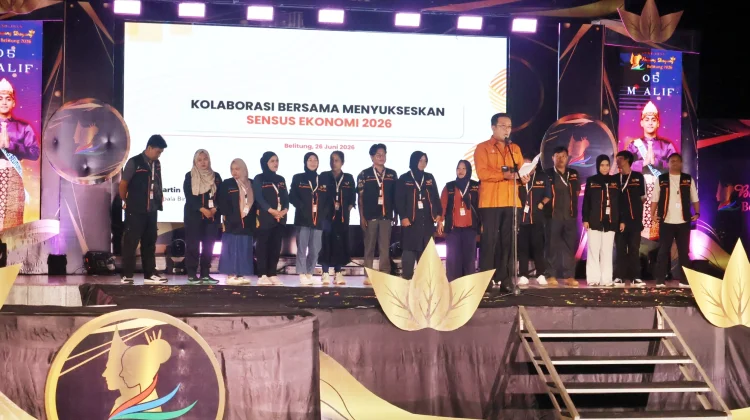 BPS Promosikan Sensus Ekonomi di Malam Final Bujang Dayang