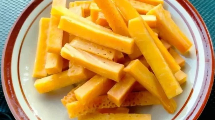 Keripik Stik Sukun Mentega Parit Padang, Camilan Gurih dari Panen Lokal