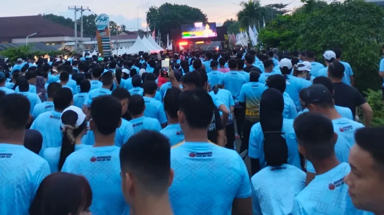 Antusias Generasi Muda Ramaikan Bhayangkara Babel Run 2026 Hari Ini