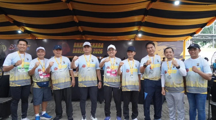 BPJS Kesehatan Kampanyekan Program Prolanis Muda pada Bhayangkara Babel Run