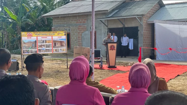 Polres Basel Bedah Rumah Idris Marbot Masjid