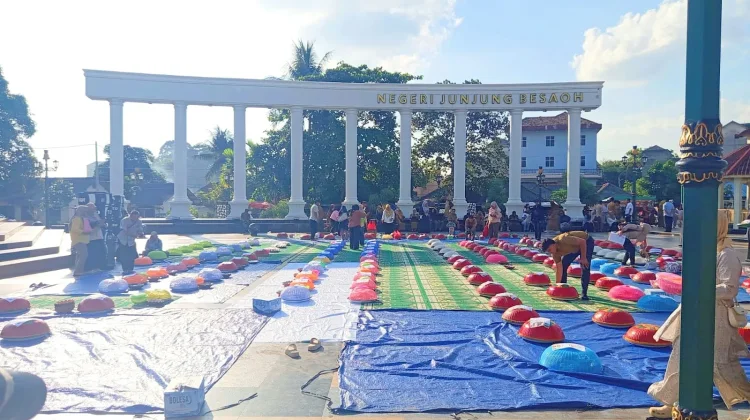 Peringati Tahun Baru Islam, Pemkab Basel "Nganggung" di Himpang Lime Habang