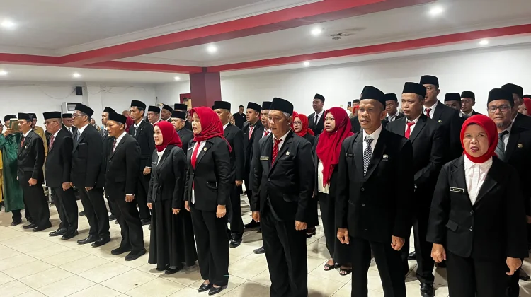 Pemkab Beltim Lakukan Penyegaran Organisasi, 48 Pejabat Resmi Dilantik