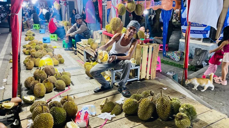 Musim Durian di Bangka Berakhir Dua Pekan Lagi