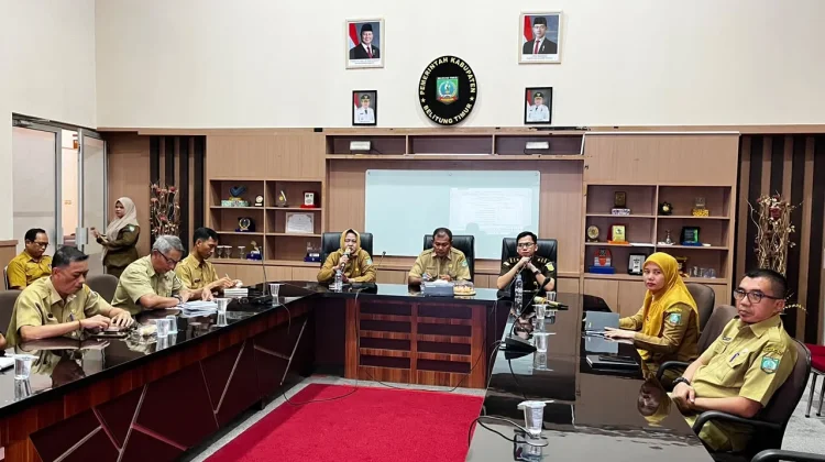 Pemkab Beltim Matangkan Persiapan Peringatan HUT Ke-81 RI