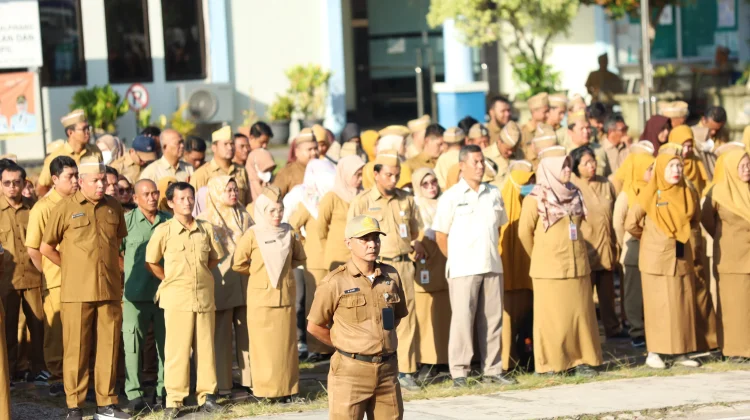 Pimpin Apel Gabungan, Dessy Minta ASN Utamakan Disiplin dan Pelayanan