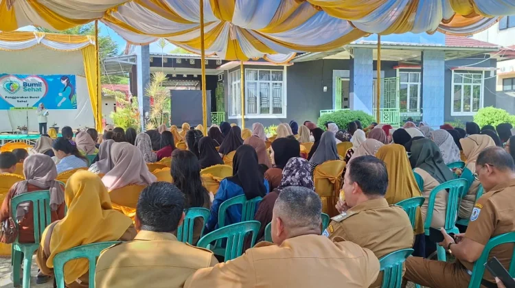 170 Peserta Ikuti Pergerakan Bumil Sehat di Bangka Selatan