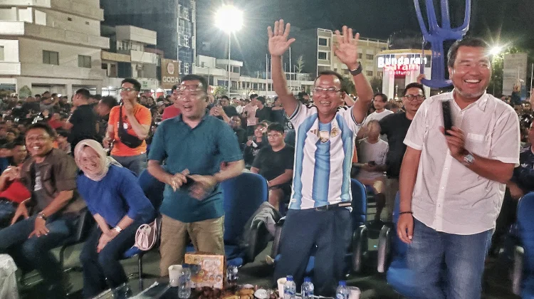 Argentina Menang, Bupati Belitung Puji Mental Juara saat Nobar Piala Dunia 2026