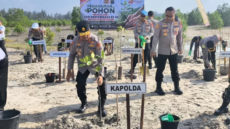 Polda Babel Mengajak Seluruh Pihak Lestarikan Lingkungan