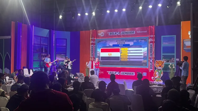 Nobar Piala Dunia TVRI Babel Dapat Respons Positif