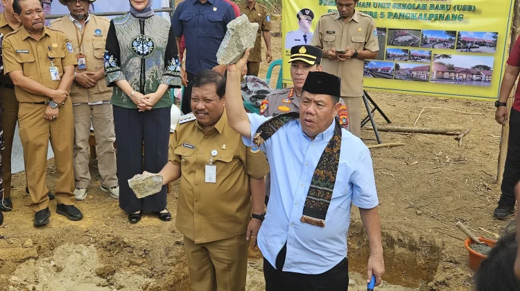 Pembangunan SMAN 5 Pangkalpinang Bersumber APBN