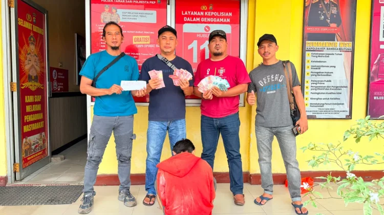 Tim Terabas Polsek Taman Sari Ungkap Kasus Pencurian di Gabek